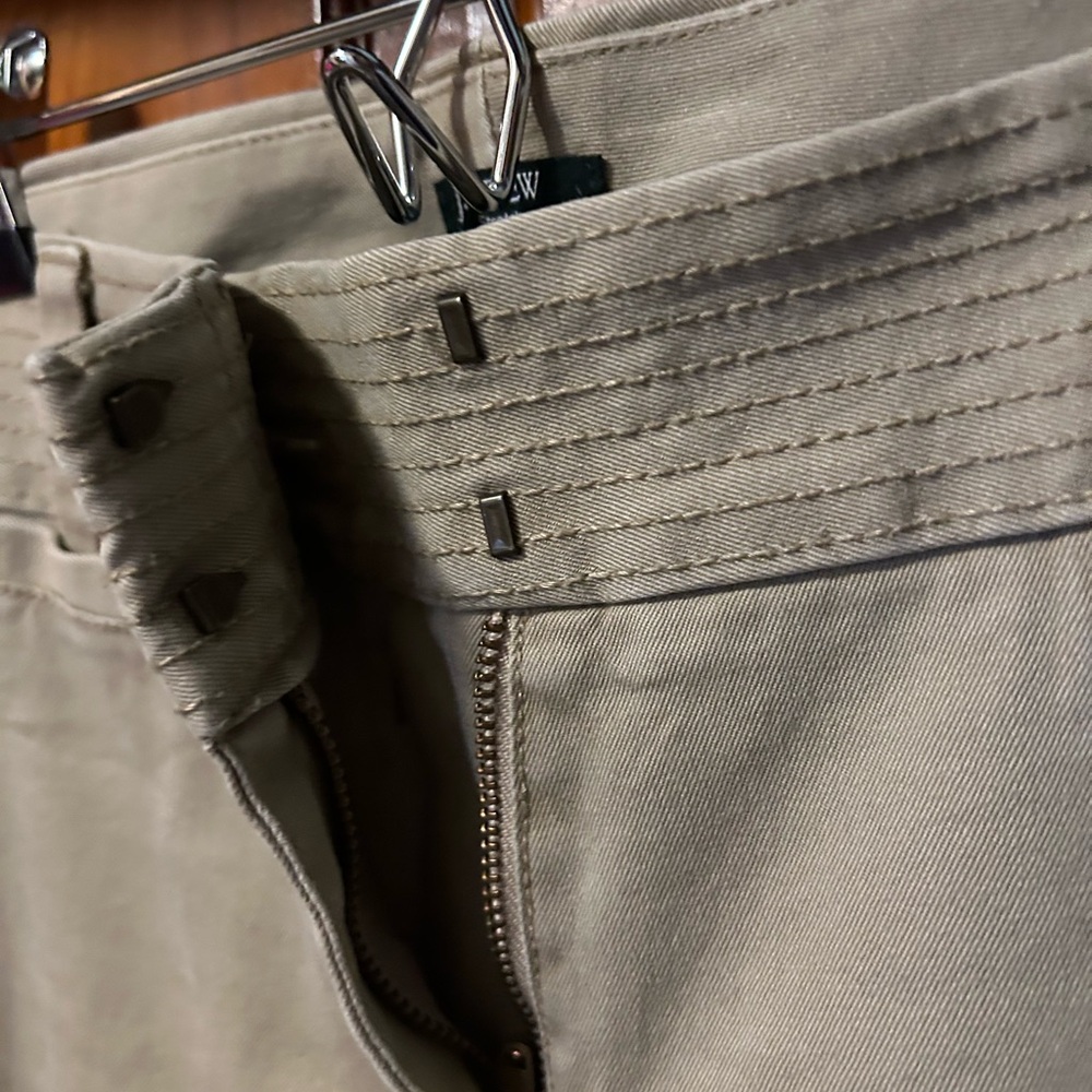 JCrew CityFit stretch cropped khakis size 10